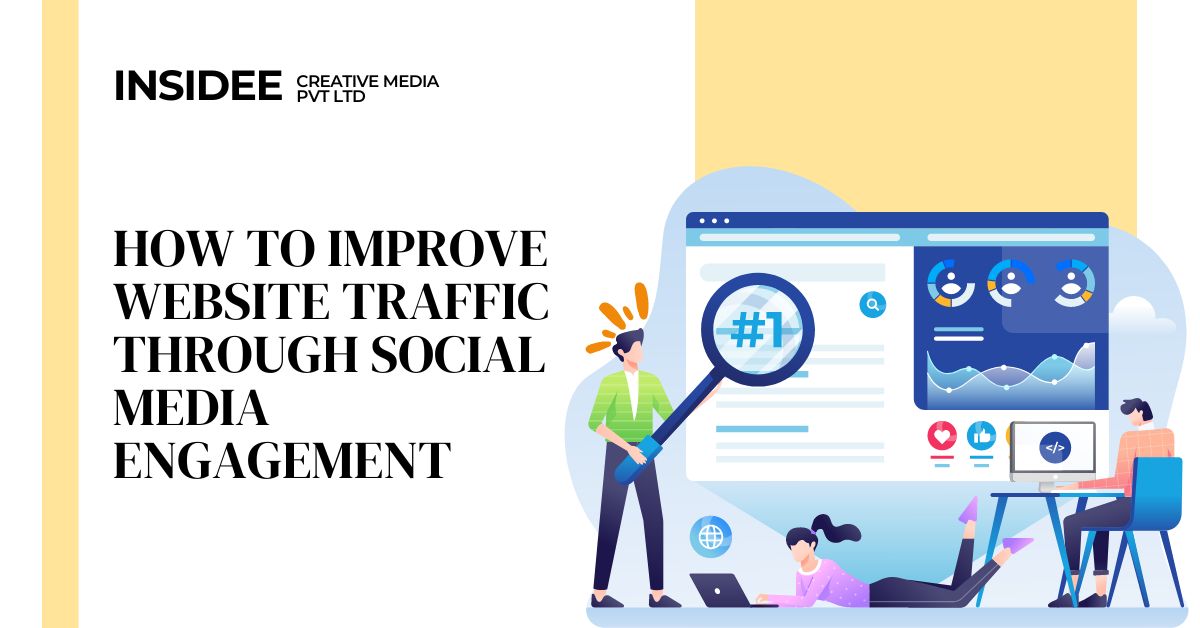 How to improve website traffic through social media engagement